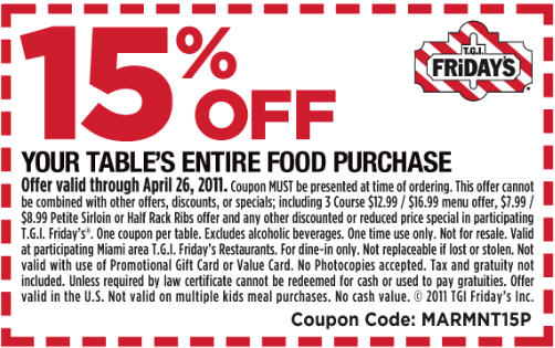 Coupon good now through April