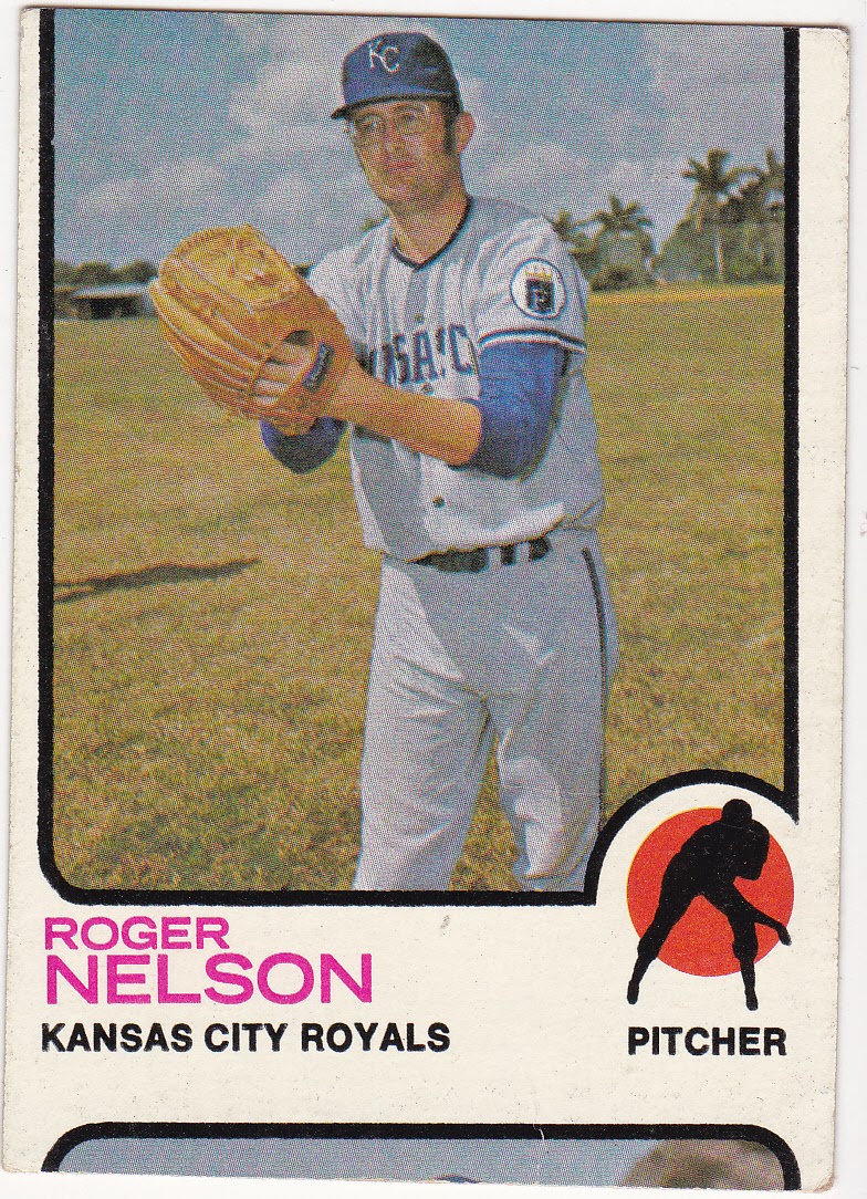 Swing And A PopUp Miscut Misfits 1973 Topps Roger Nelson