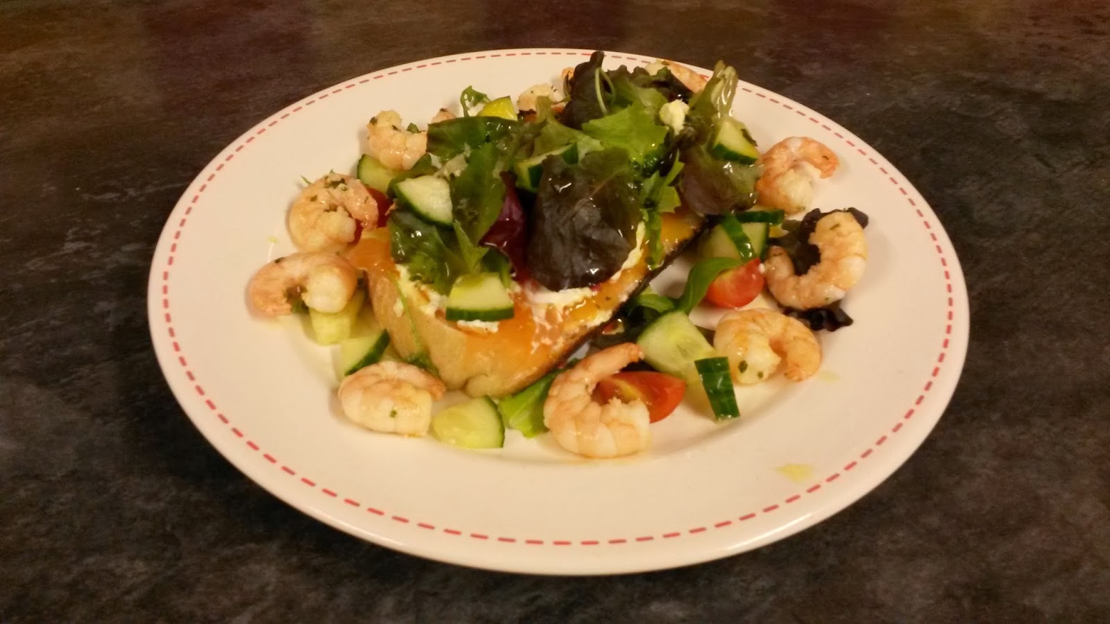 Ad's Tastiest Recipes Smoked Salmon and King Prawns with Horseradish