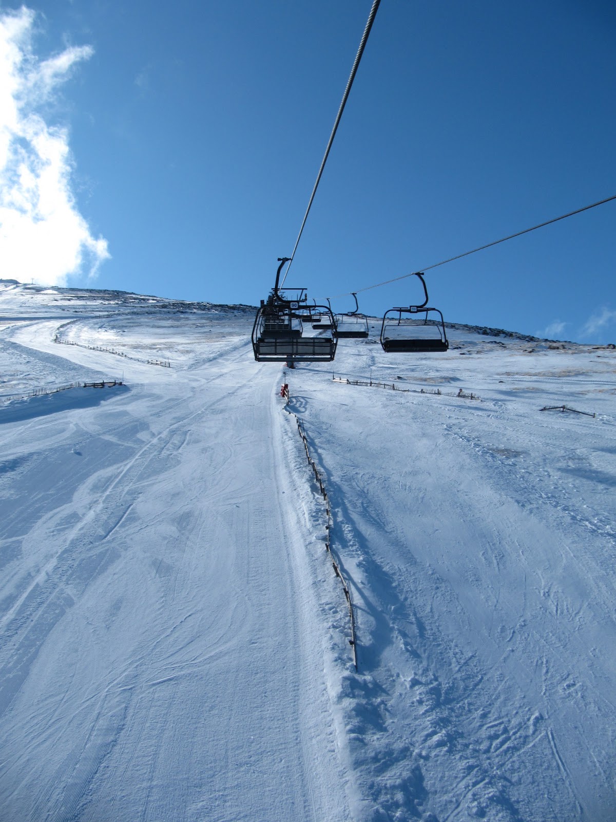NOT QUITE TOUCHING THE VOID Nevis Range skiing and
