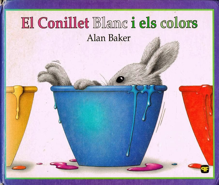 El conillet Blanc i els colors, d'Alan Baker.