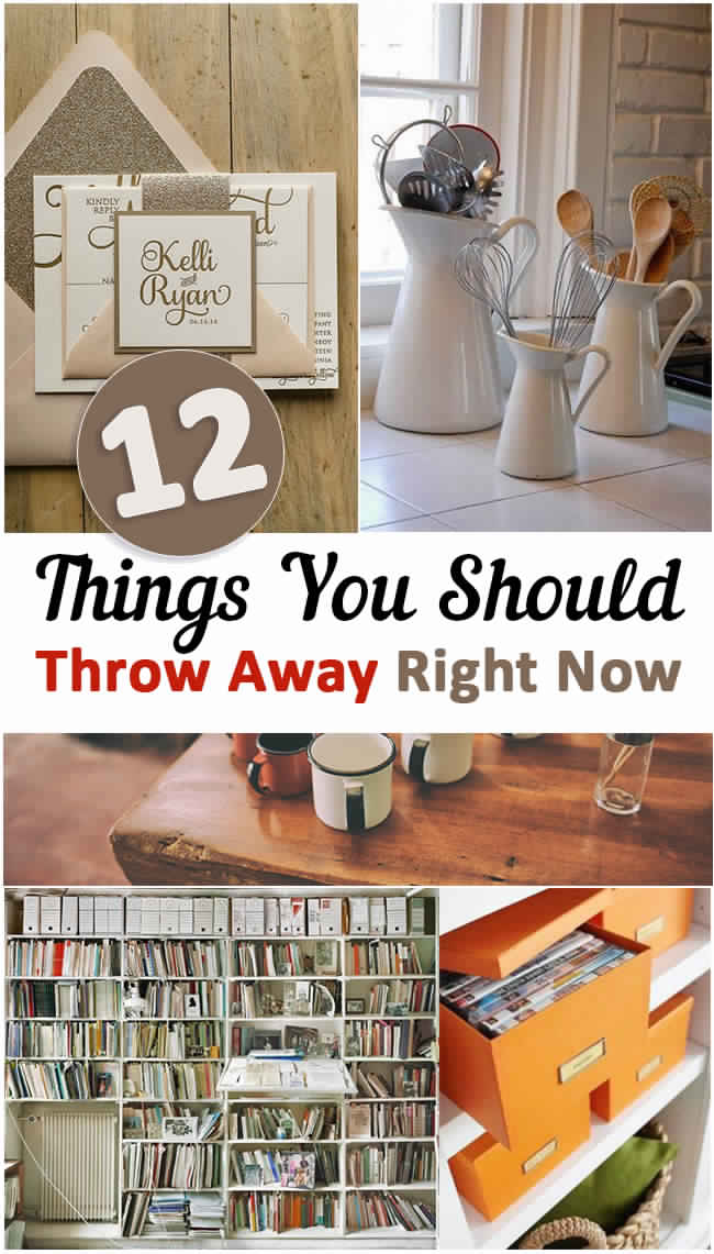 12 Things You should Throw Away Right Now