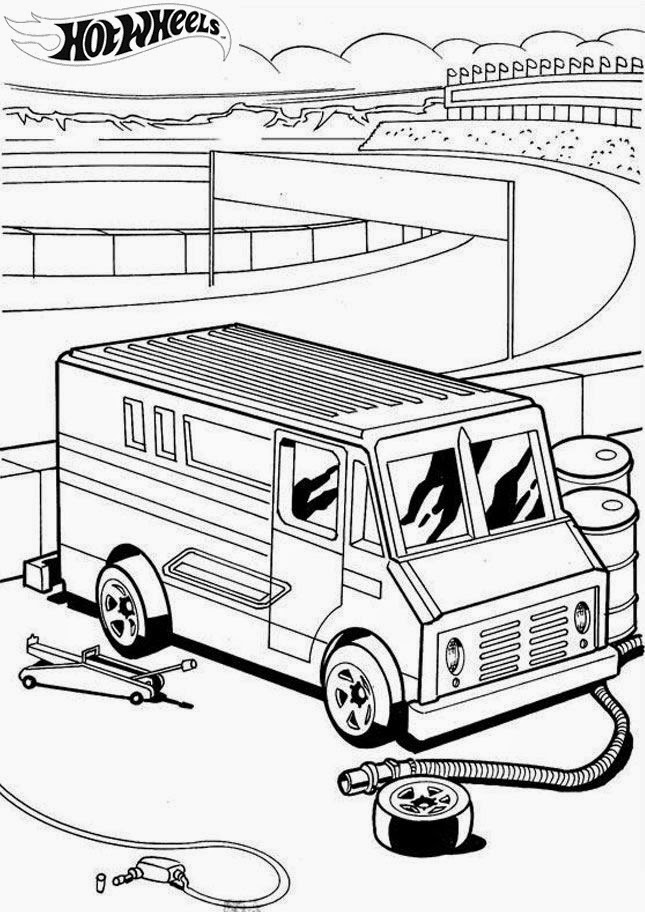 Hot Wheels Coloring Pages 22