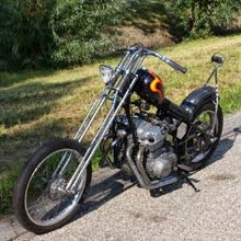 ZZchop Honda 750 chopper