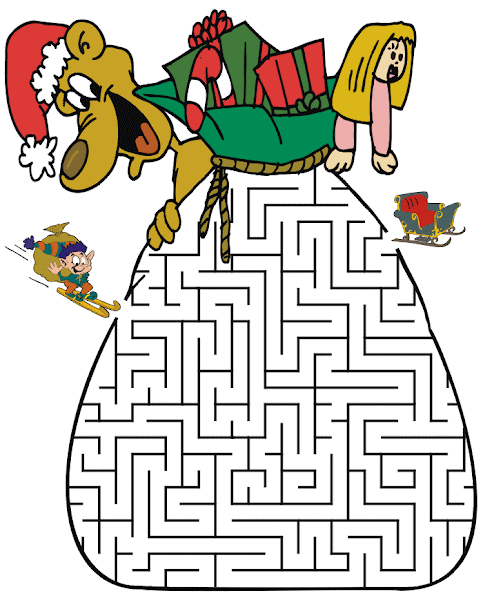 Printable Maze Puzzles For Adults – Colorings.net