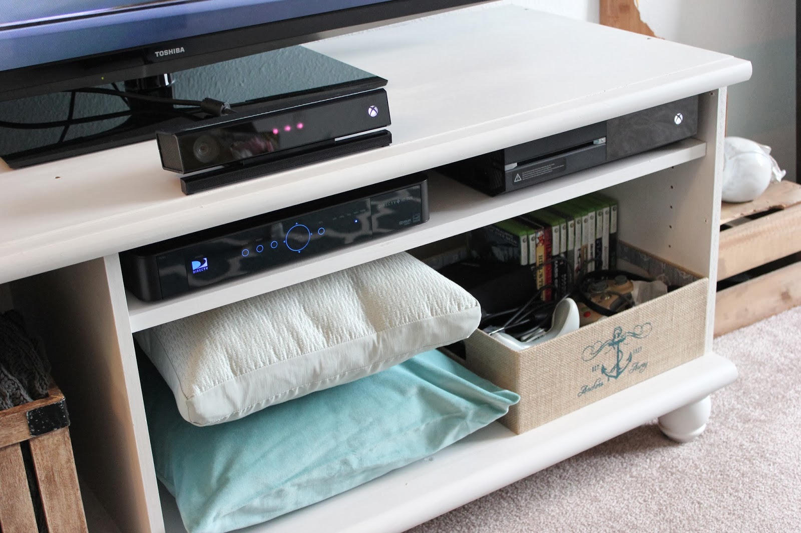 The Holderness' DIY Entertainment Center