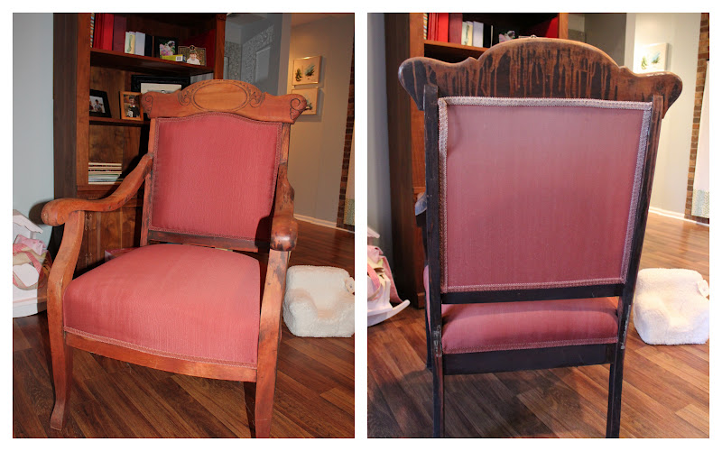Woven Home Yard Sale Chair Makeover