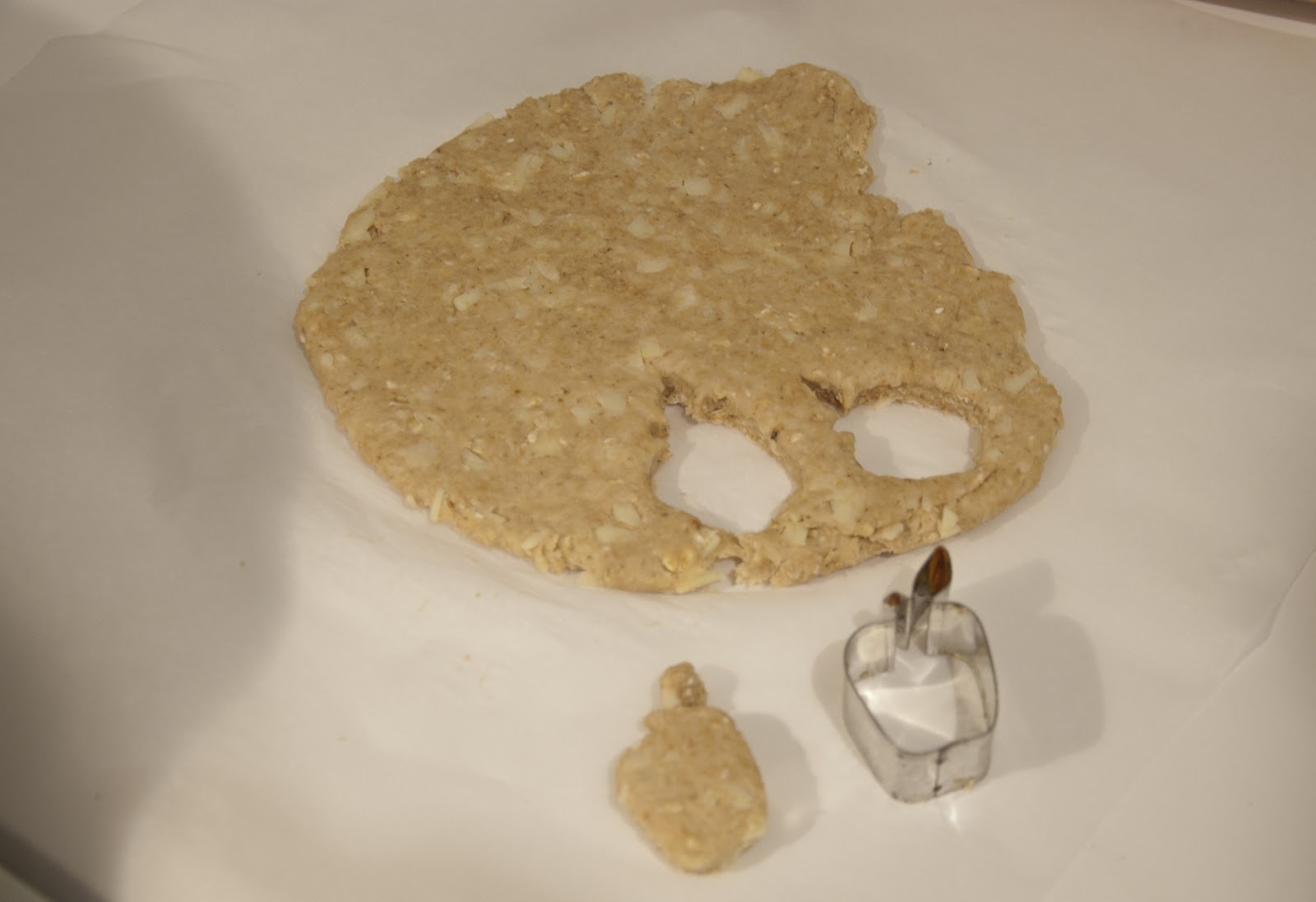 For the Love of Pooch Apple Oatmeal Dog Cookies