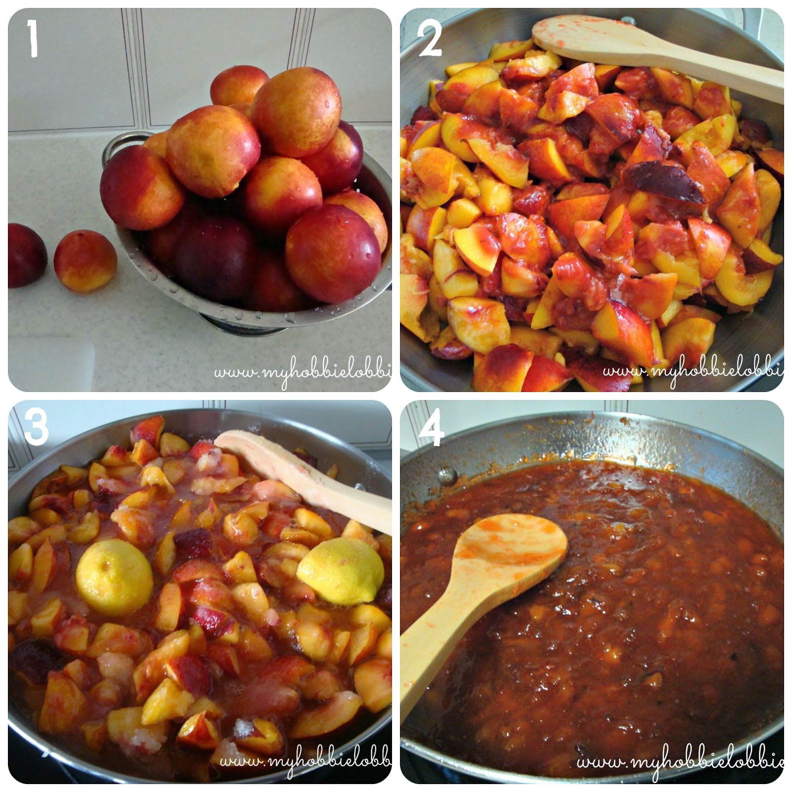 The Aspiring Home Cook Homemade Nectarine Jam