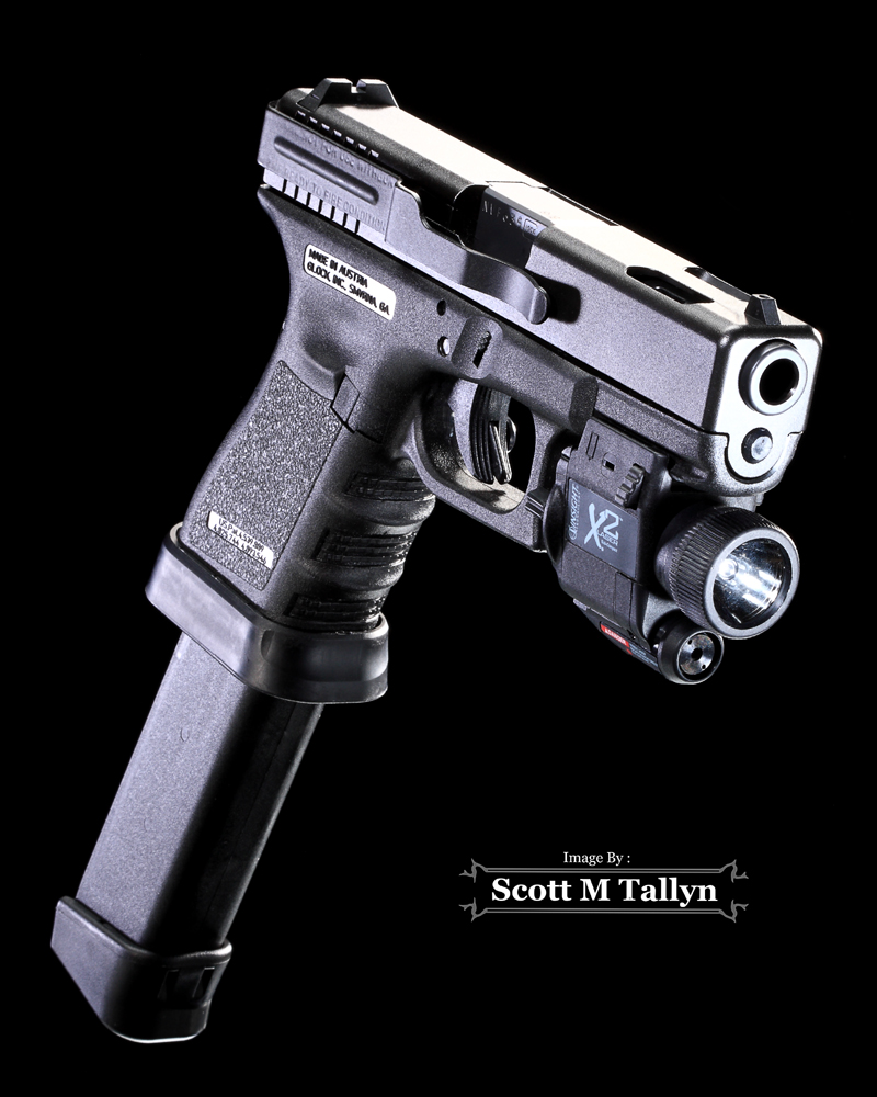 GunShots Photography Glock 19C Pistol