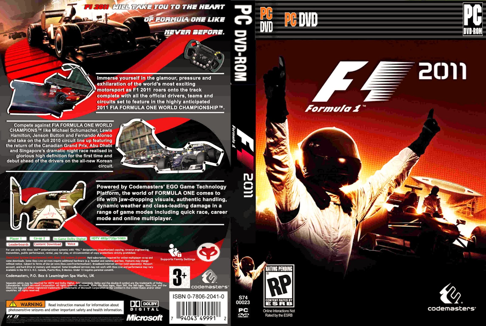 F1 2010 - Free Download PC Game (Full Version)