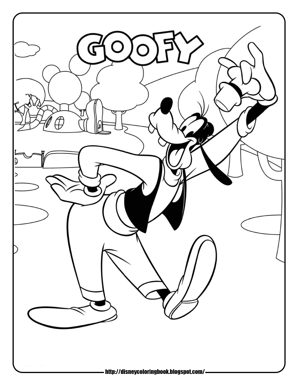 Disney Coloring Pages and Sheets for Kids: Mickey Mouse Clubhouse 2