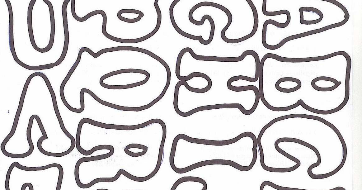 85 Ideas De Letras Para Murales Moldes De Letras Letras Del Abecedario