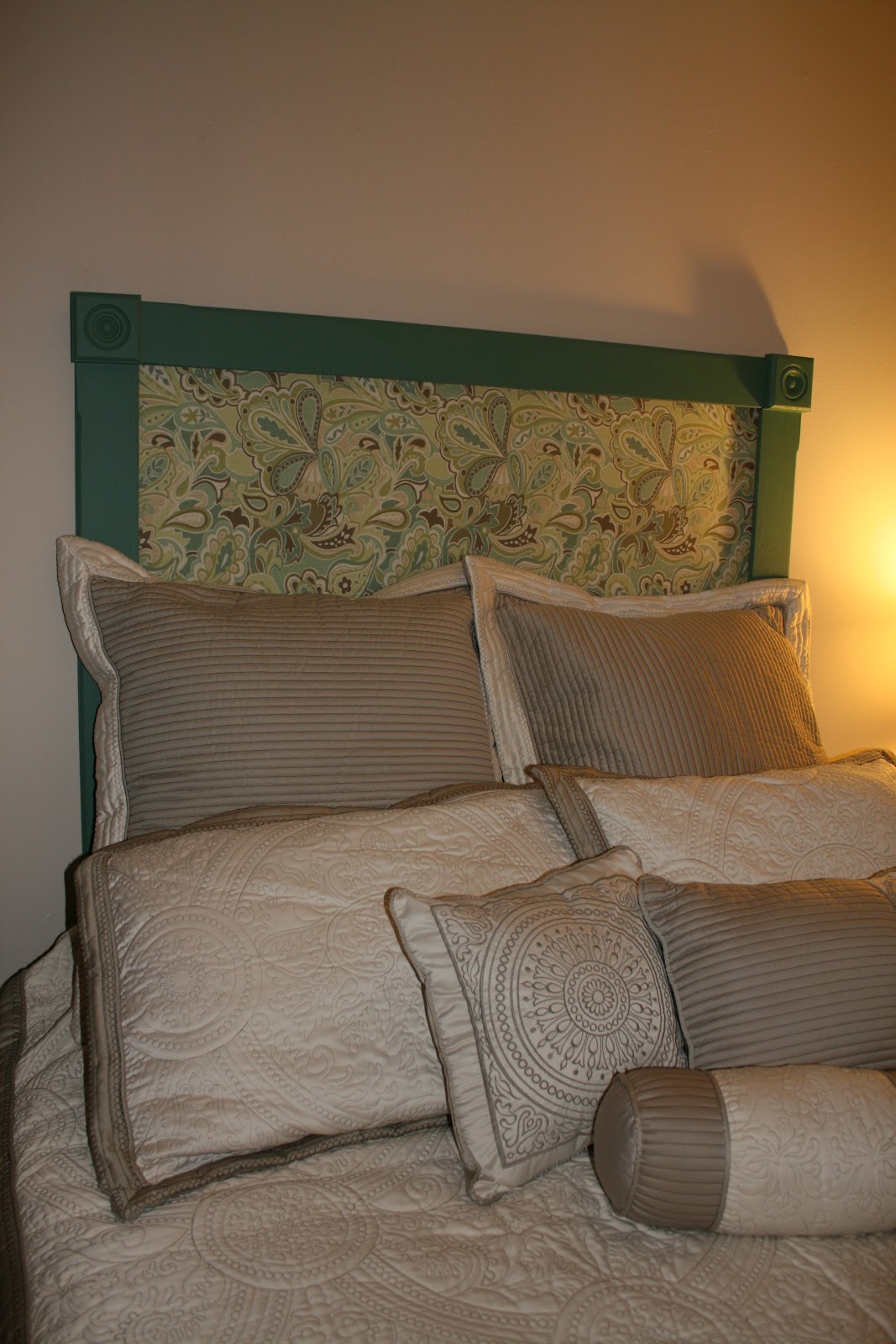 The Prices' Place Homemade Headboard Using What You Have!