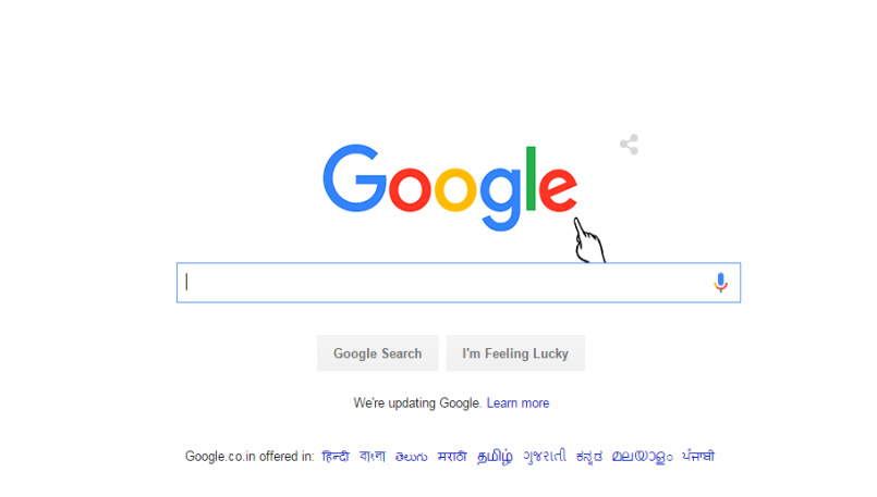Google Doodle reveals new search engine logo (Photo:Google)
