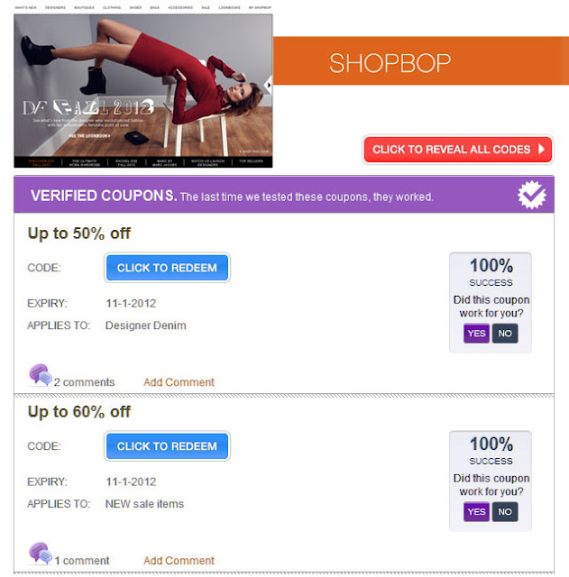 Shopbop Coupon Codes