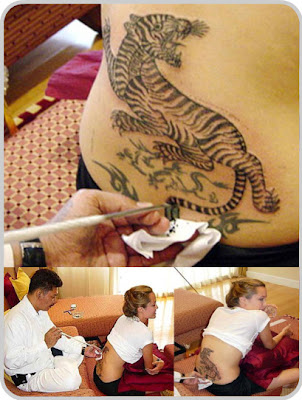 Angelina Jolie Tattoos