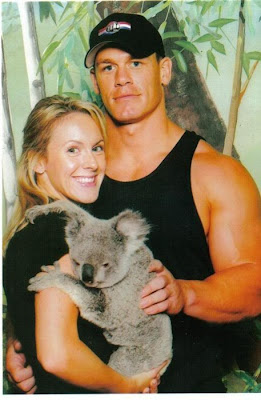 John cena with Wife