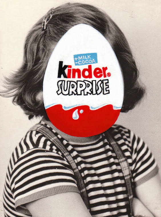 Kinder Surprise 1, 2012. Photography and acrylic paint on wood, 17х12 cm. Private collection