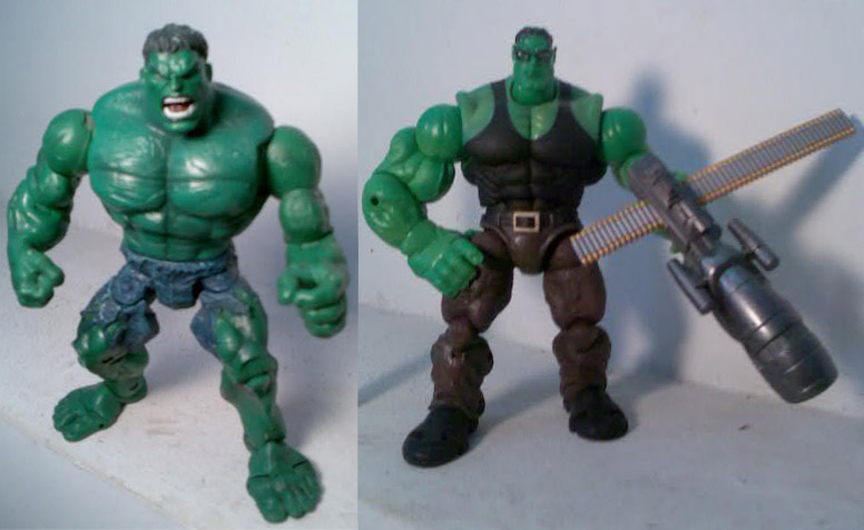 Sibeloy Action Figure Hulk Pertama