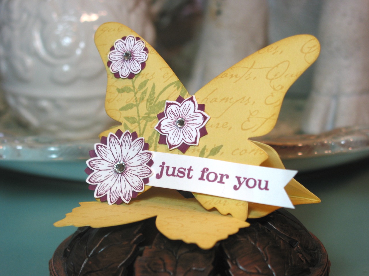 Michey Made This Butterfly Easel Card Tutorial