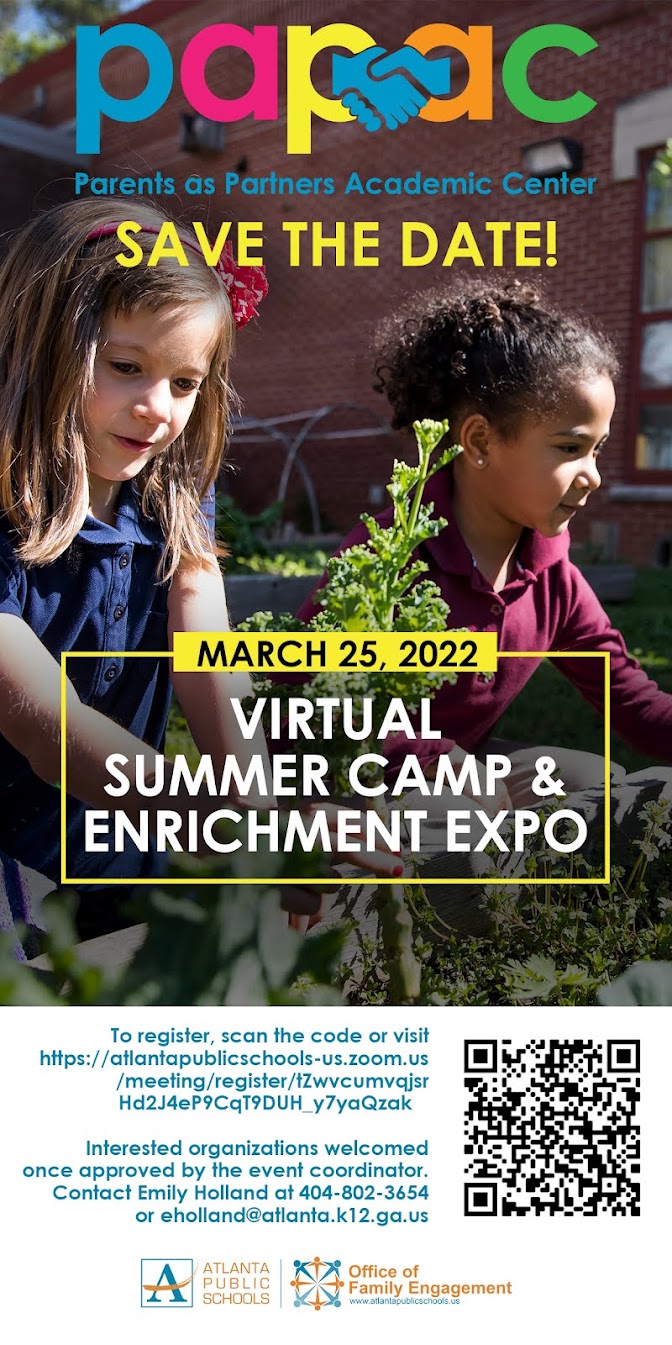 NPUS Atlanta APS 2022 Virtual Summer Camp Expo