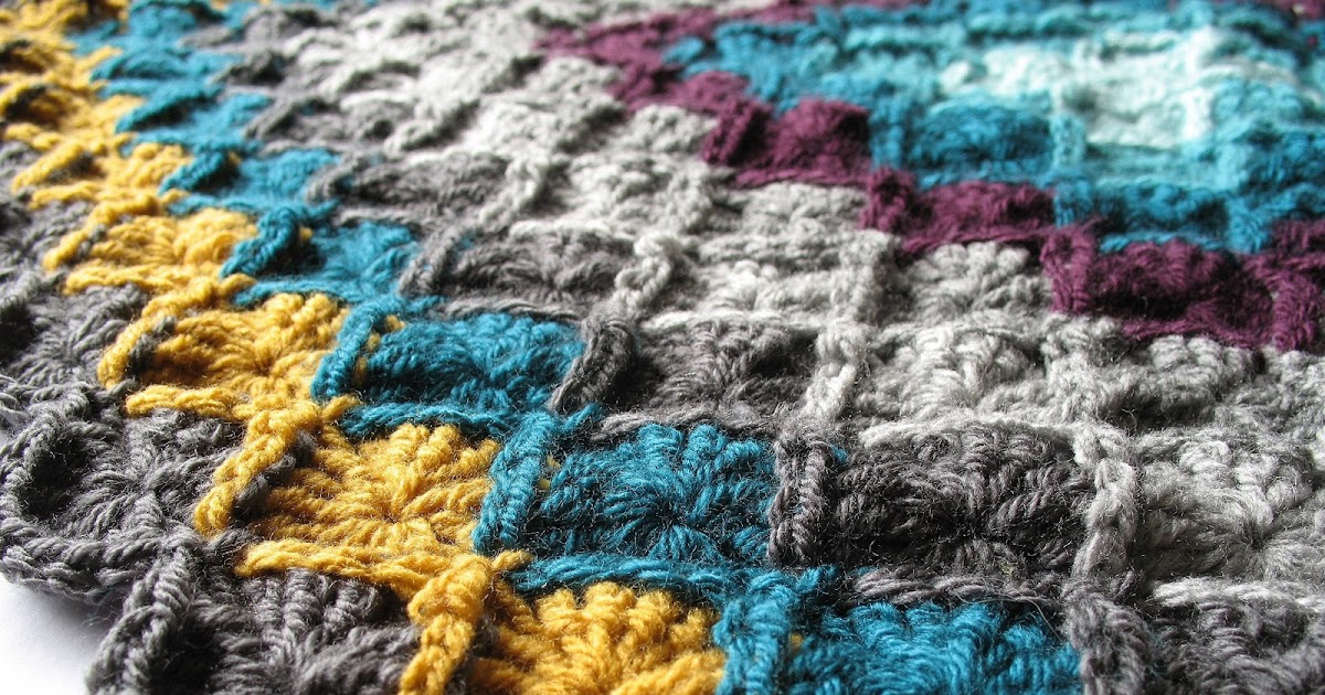 eclectic me wool eater blanket CAL week 2