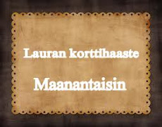 Lauran korttihaasteen nappi