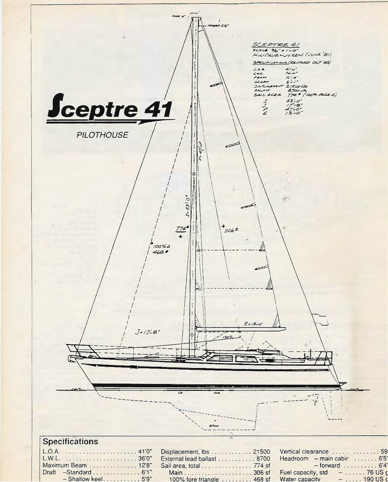 Sailing Pelagia Pelagia Sceptre 41