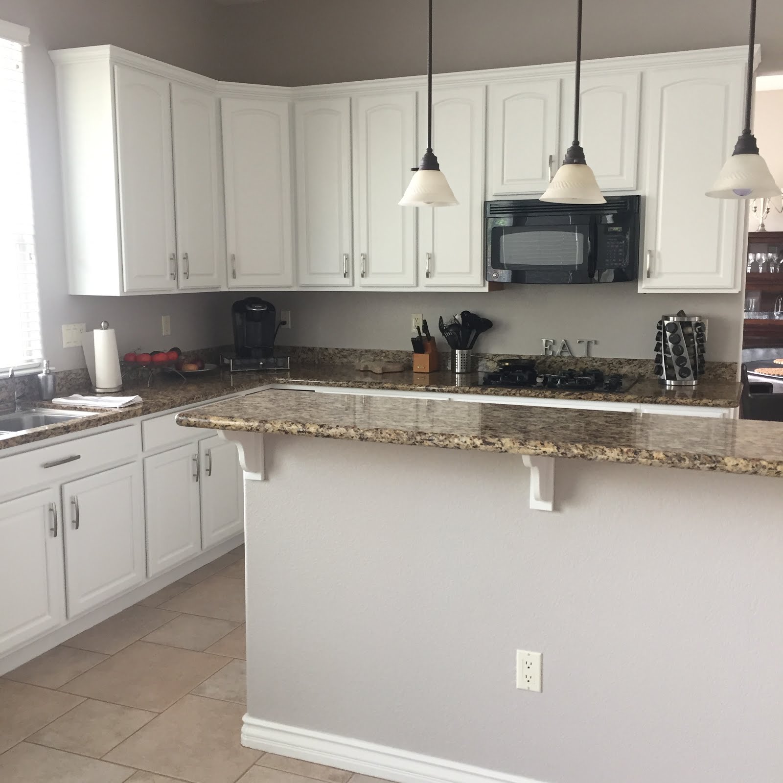 Upcycled+Embellished How to paint kitchen WITHOUT sanding