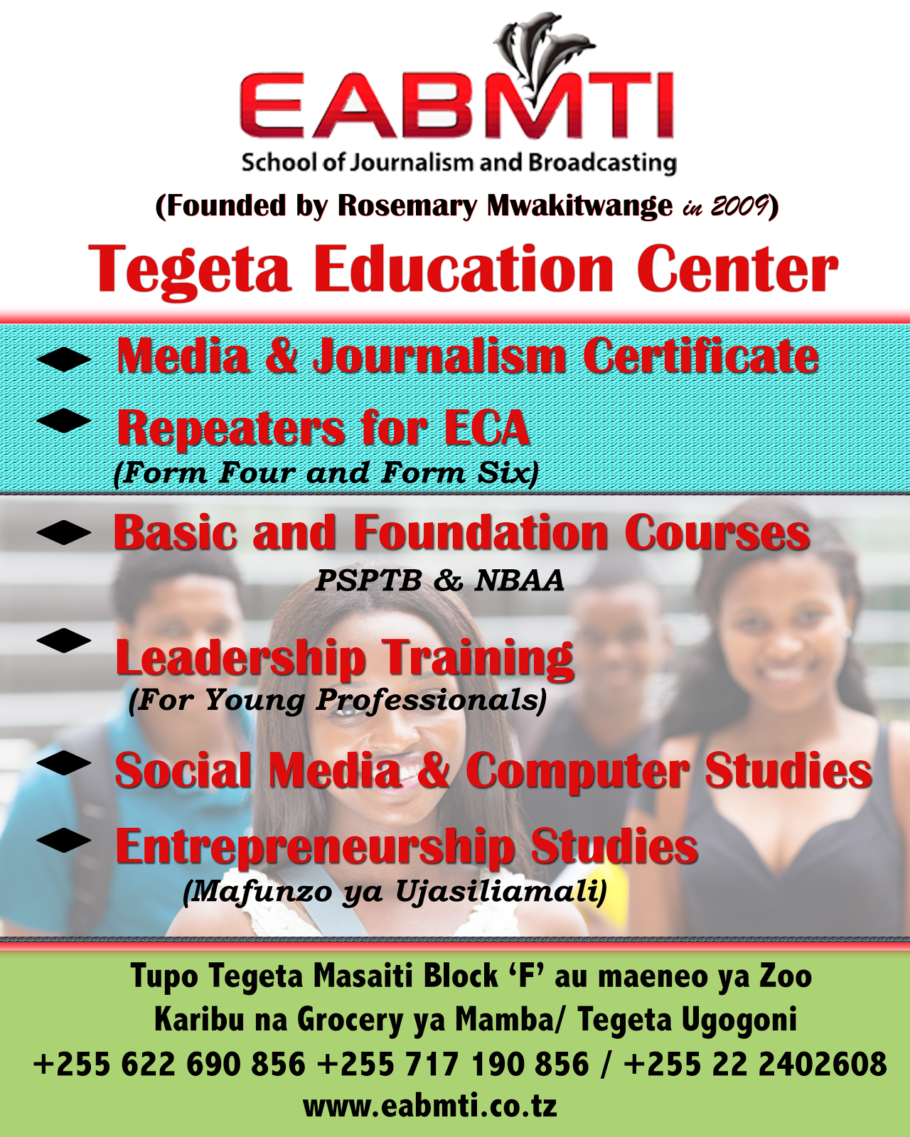 EABMTI Tegeta Education Centre