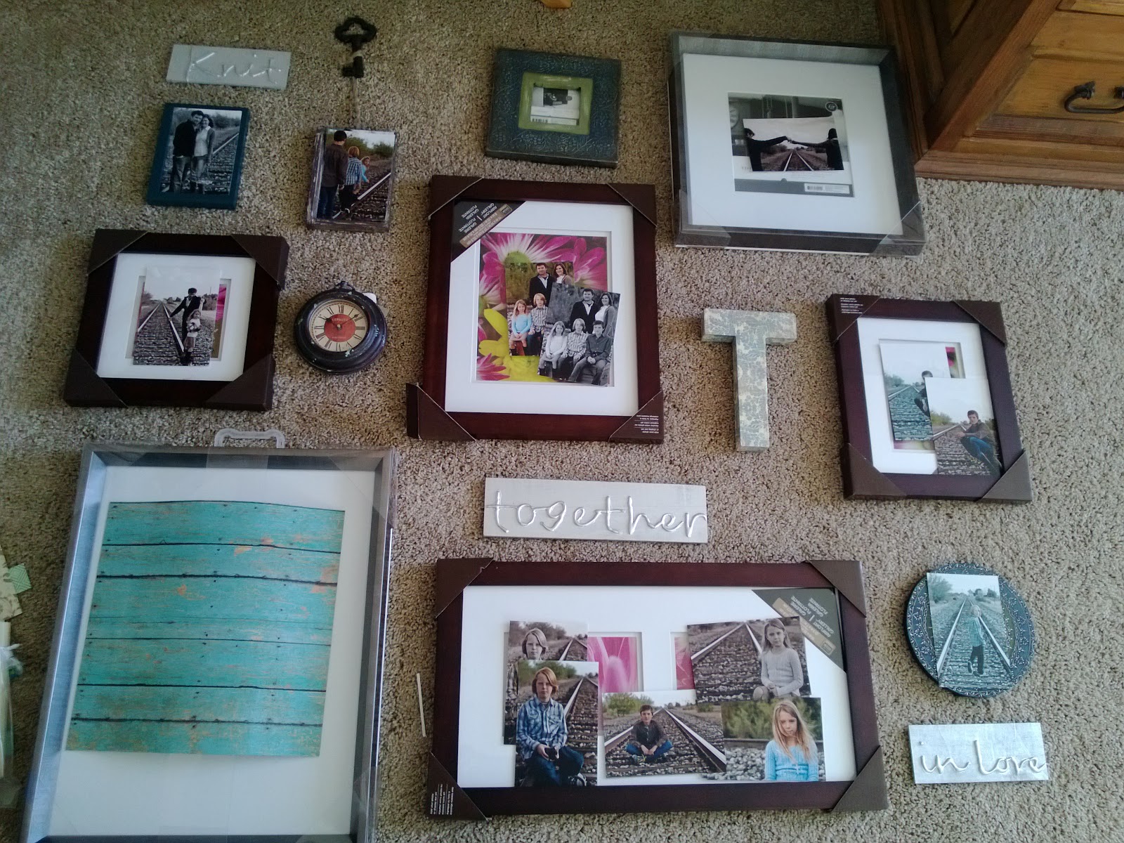 Brandi Raae DIY Modge Podge Wall Letter