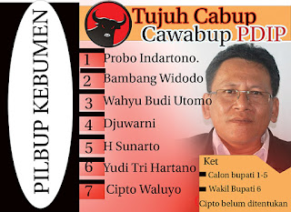 Cipto Waluyo Tiba-tiba Jadi Kandidat di Pilbup Kebumen