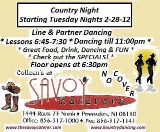 Savoy line dancing