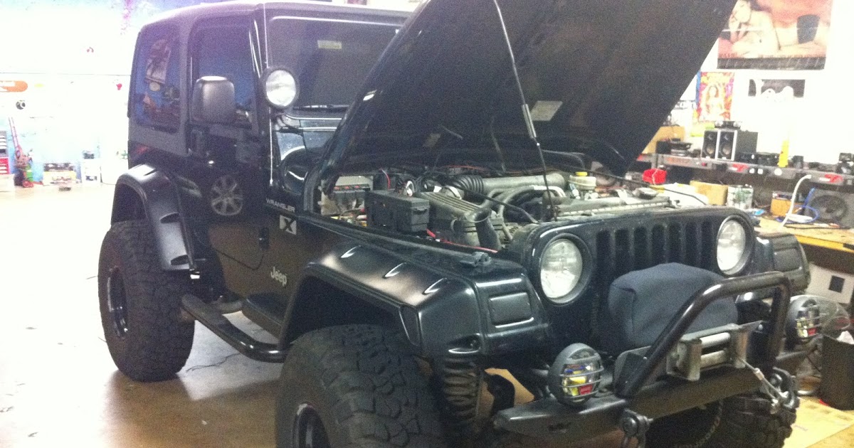 Hurleys Auto Audio Jeep Wrangler for Train Horns