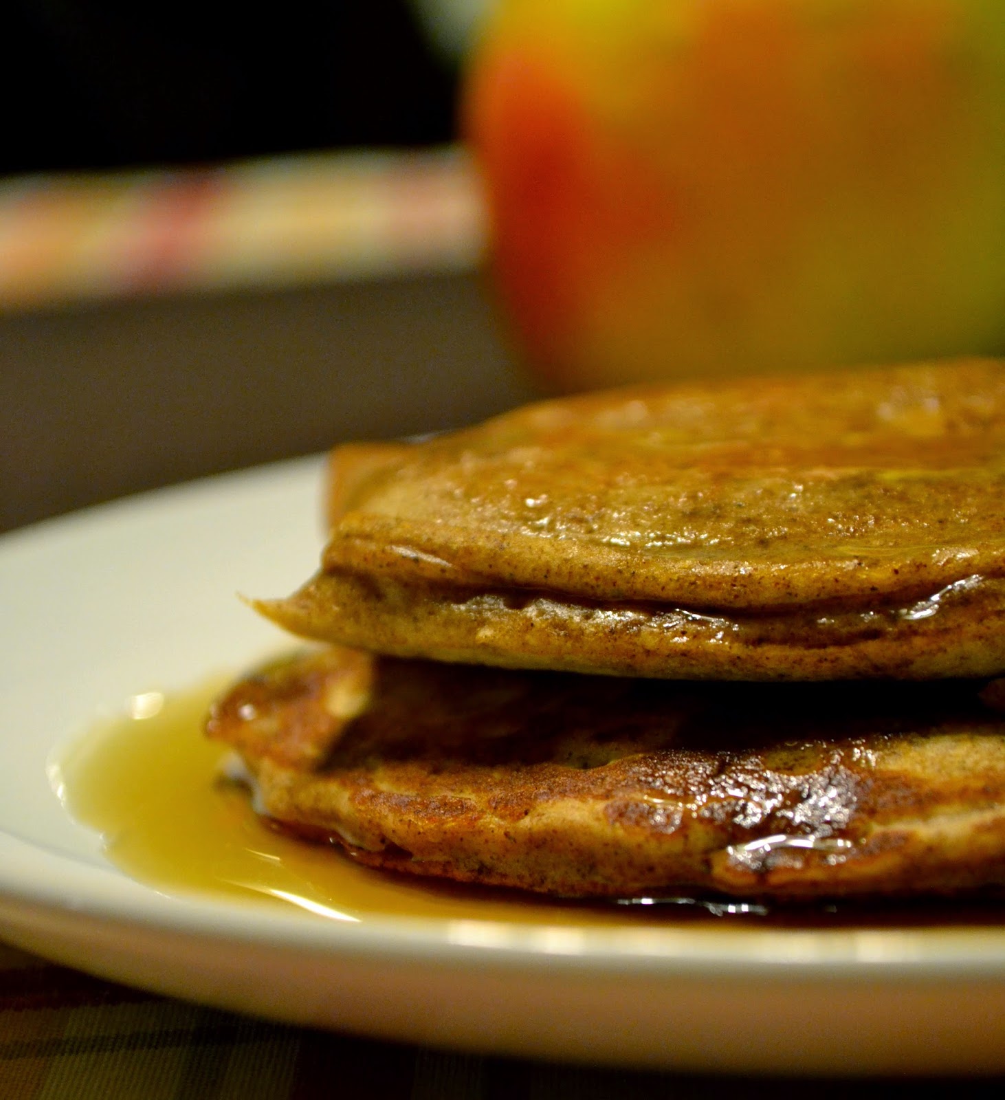 Simple Savory & Satisfying Apple Pancakes