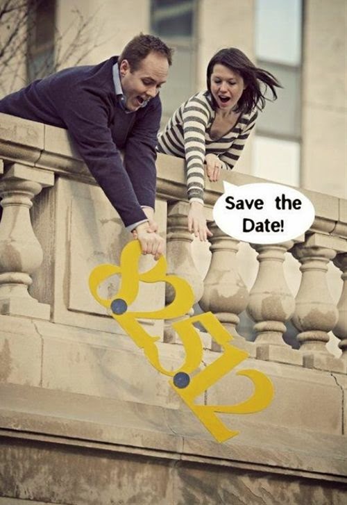 21 Insanely Fun Wedding Ideas - Send Save the Dates that are a Little Cheeky
