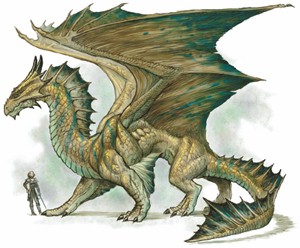 Dragones Metálicos Bronze+Dragon