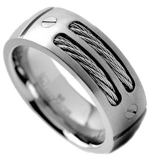 mens titanium wedding rings