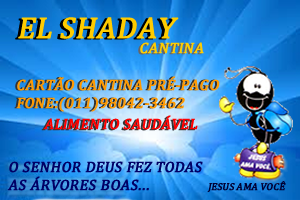Cartão Cantina Elshaday