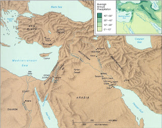 Mitologija Mezopotamije Mezo+karta