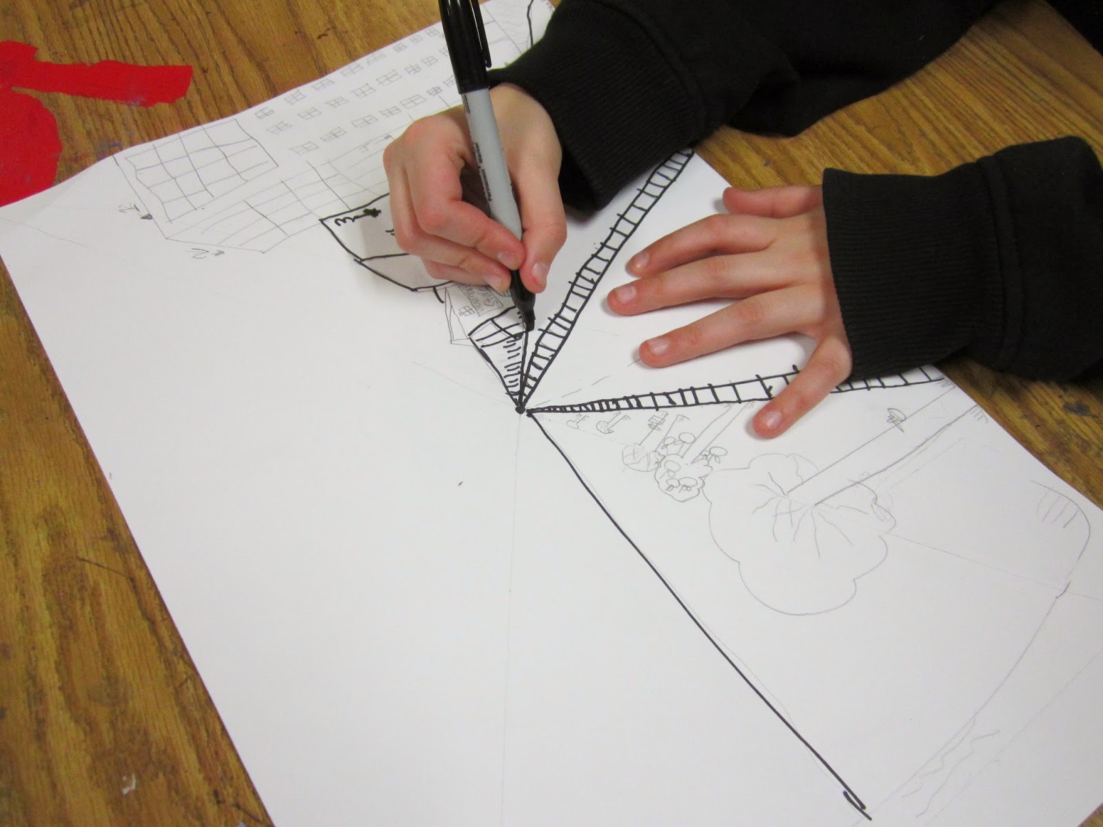 ChumleyScobey Art Room: One-Point Perspective Drawings