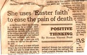 EASTER FAITH article