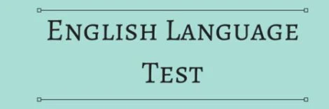 English Sentence Corrections Test 