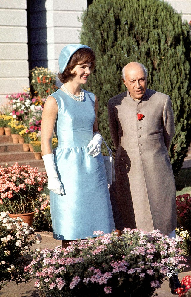 What Did  Jacqueline Kennedy and Jawaharlal Nehru Look Like   Ago 