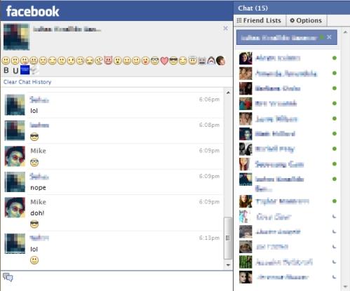 how to make facebook emoticons on chat. facebook smileys. facebook