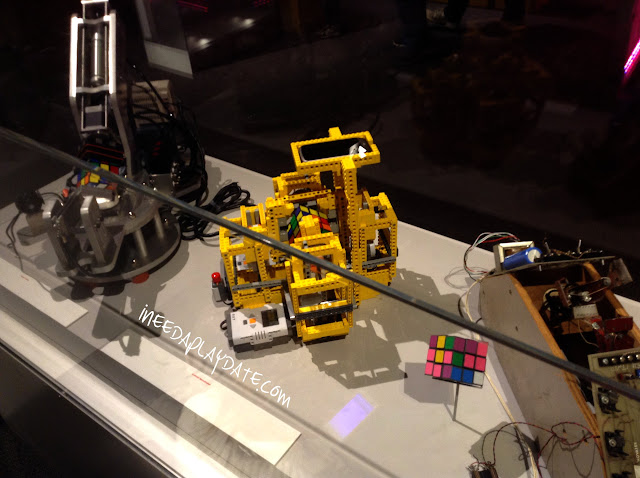 Robots that solve Rubik Cubes at Great Lakes Science Center this Summer #thisiscle | @mryjhnsn 