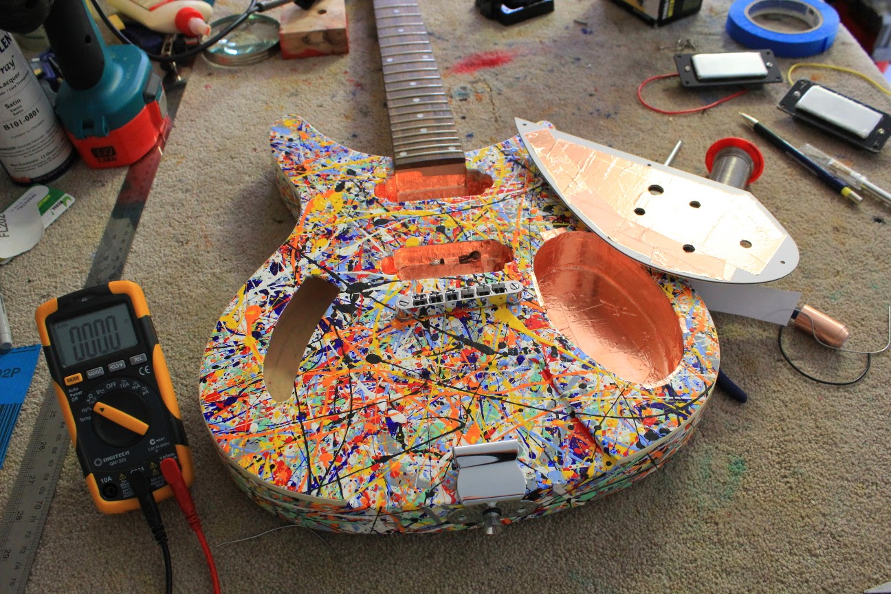 Guitar Kit Builder Stone Roses Tribute Shielding