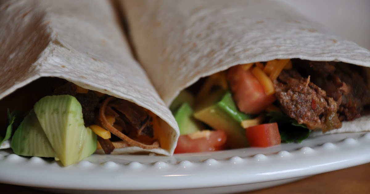 Elizabeth Ann's Recipe Box TexMex Beef Wraps