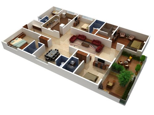 4 bhk flats in banagalore